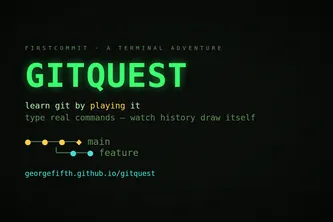 GitQuest project preview from Devpost