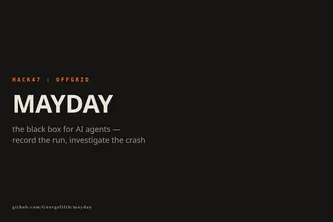 Mayday project preview from Devpost